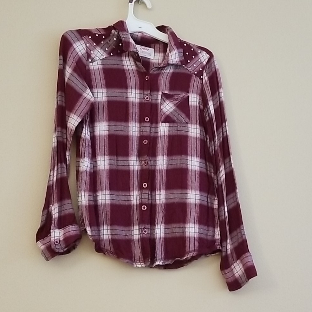Flannel long sleeve shirt